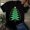 Christmas Tree Dragonfly Ornaments Xmas Tree Light Gift Tshirt 3 Christmas Tree Dragonfly Ornaments Xmas Tree Light Gift Tshirt