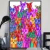 Corgi Multi Dogs Funny Home Decor Wall Art Poster 2 Corgi Multi Dogs Funny Home Decor Wall Art Poster