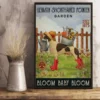German Shorthaired Pointer Bloom Baby Bloom Gardening Dog Poster 3 German Shorthaired Pointer Bloom Baby Bloom Gardening Dog Poster
