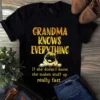 Grandma Knows Everything If She Doesn't Know She Makes Stuff Up Fast Pug Tshirt 3 Grandma Knows Everything If She Doesnt Know She Makes Stuff Up Fast Pug Tshirt