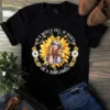 In A World Full Of Roses Be A Sunflower Hippie Girl Tshirt 2 In a World Full of Roses Be a Sunflower Hippie Girl Tshirt