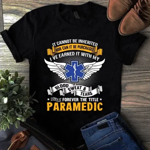 It Cannot Be Inherited Nor Can It Be Purchased Nurse Tshirt