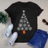 Cute Snowflake Christmas Light Xmas Tree Gift Tshirt 3 Cute Snowflake Christmas Light Xmas Tree Gift Tshirt