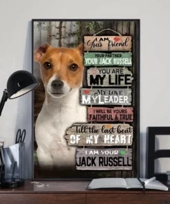 I Am Your Friend Your Partner Your Dog I Am Your Jack Russell Poster