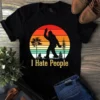 I Hate People Retro Vintage Bigfoot Camping Tshirt 2 I Hate People Retro Vintage Bigfoot Camping Tshirt