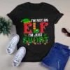 Im Not an Elf Im Just Short Funny Christmas Xmas Gift Tshirt