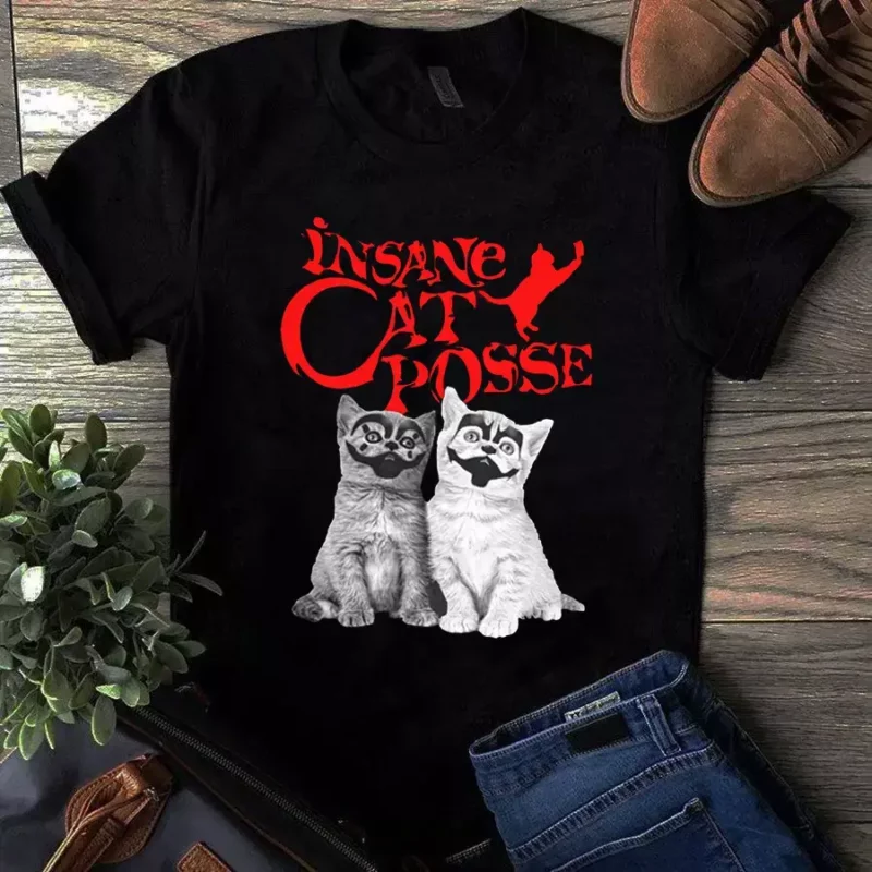 Insane Cat Posse – It Cat Halloween – It Meow – Tshirt
