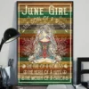 June Girl The Soul Of A Witch The Fire Of A Lioness Yoga Meditation Poster 3 June Girl the Soul of a Witch the Fire of a Lioness Yoga Meditation Poster