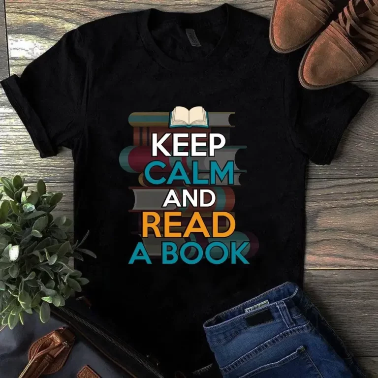 Keep Calm and Read a Book Tshirt
