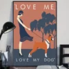 Love Me Love My Dog Boxer Girl Loves Dog Poster 3 Love Me Love My Dog Boxer Girl Loves Dog Poster