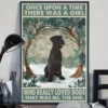 Once Upon A Time There Was A Girl Who Really Loved Dogs Giant Schnauzer Poster 2 Once Upon a Time There Was a Girl Who Really Loved Dogs Giant Schnauzer Poster