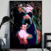Pitbull Dog Evil Water Color Home Decor Wall Art Poster 2 Pitbull Dog Evil Water Color Home Decor Wall Art Poster