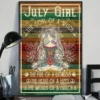 July Girl The Soul Of A Witch The Fire Of A Lioness Yoga Meditation Poster 3 July Girl the Soul of a Witch the Fire of a Lioness Yoga Meditation Poster