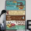 May Your Bobbins Be Full And Everflowing Sewing Quilting Poster 3 May Your Bobbins Be Full and Everflowing Sewing Quilting Poster