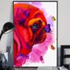 Pug Dog Puppy Water Color Home Decor Wall Art Poster 2 Pug Dog Puppy Water Color Home Decor Wall Art Poster