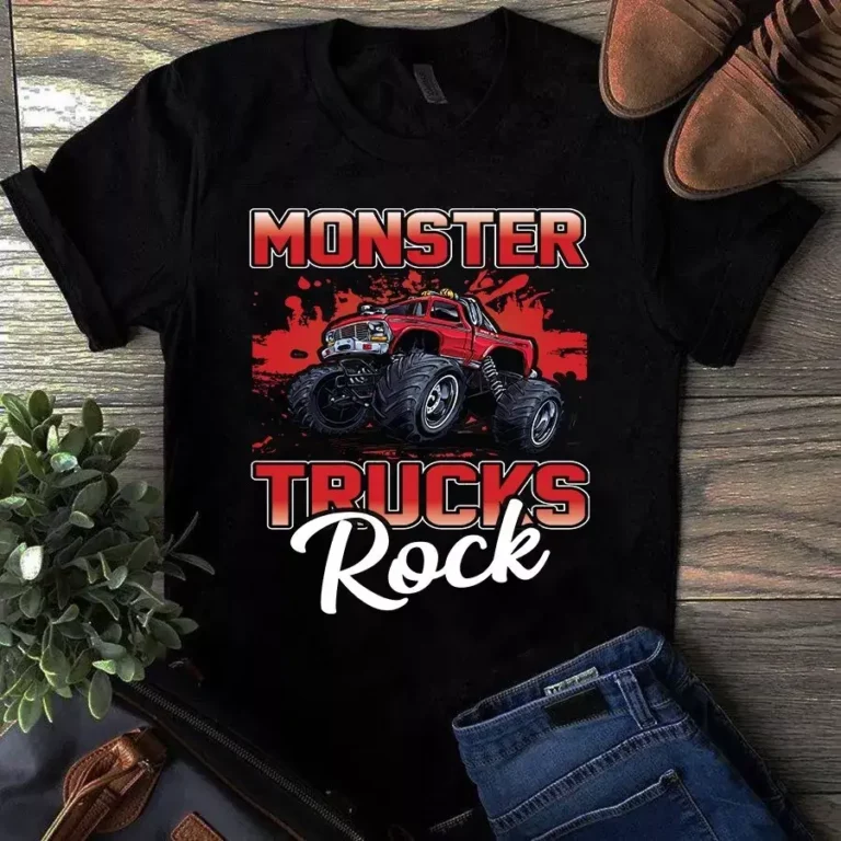 Monster Truck Rock Trucker Truck Driver tShirt