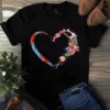 Sewing Heart Artistic Design For Quilters, Tailors & Craft Enthusiasts Tshirt 3 Sewing Heart Artistic Design for Quilters Tailors Craft Enthusiasts Tshirt