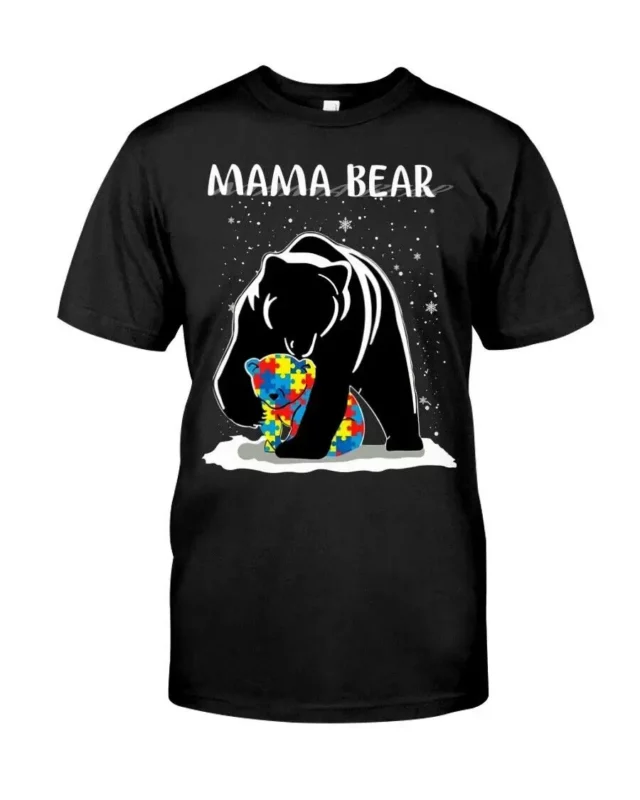 Mama Bear – Mama Bear Autism Tshirt