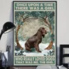 Once Upon A Time There Was A Girl Who Really Loved Dogs Boykin Spaniel Pinscher Poster 2 Once Upon a Time There Was a Girl Who Really Loved Dogs Boykin Spaniel Pinscher poster