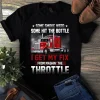 Some Smoke Weed Some Hit the Bottle Trucker Trucker Driver Tshirt
