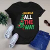 Sparkle All the Way Christmas Xmas Tree Gift Tshirt