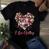 I Love Quilting Heart Shape Sewing Quilting Tool Tshirt