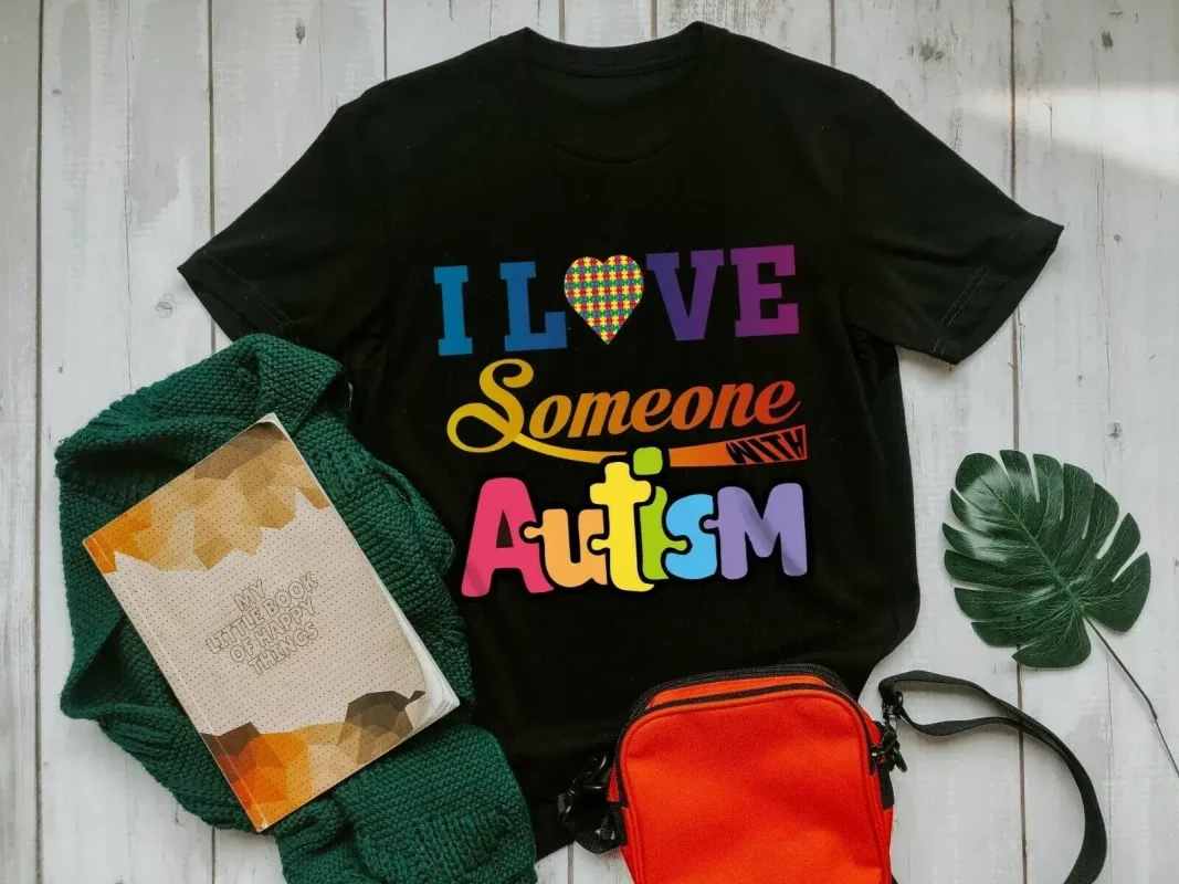 I Love Someone With Autism Tshirt