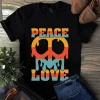 Peace Love Hippie Retro Gift tShirt